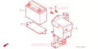GEREEDSCHAP/ACCUVAK voor Honda SUPER CUB 70 DELUXE 1992