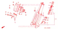 VOOR VORK voor Honda SUPER CUB 70 DELUXE 1992