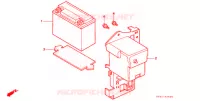 GEREEDSCHAP/ACCUVAK voor Honda SUPER CUB 70 DELUXE 1997