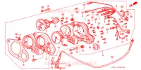 COMBINATIEMETER voor Honda NSR 250 1990