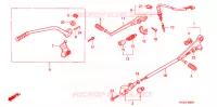 PEDAAL/KICKSTARTER ARM voor Honda NSR 250 1990