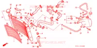 RADIATOR voor Honda NSR 250 1990
