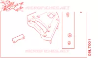 FRAME CHASSIS voor Honda FOURTRAX 500 FOREMAN RUBICON 4X4 AT DCT 2019