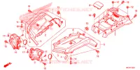 VOORSPATBORD voor Honda FOURTRAX 500 FOREMAN RUBICON 4X4 AT DCT 2019