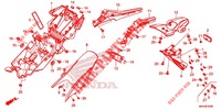 ACHTER STROOMLIJNKAP voor Honda CB 650 R 2020