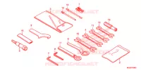 GEREEDSCHAP/ACCUVAK voor Honda CB 1100 EX RED 2019