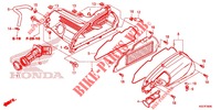 VOOR AFDEKKING/LUCHTFILTER voor Honda SH 300 I ABS S 2ED 2020