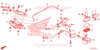 LUCHTZUIGKLEP voor Honda TRX 250 FOURTRAX RECON Standard 2018