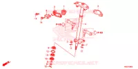 STURING AS voor Honda TRX 250 FOURTRAX RECON Standard 2018