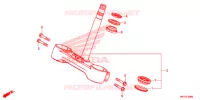 STURING STANG/BOVENSTE BRUG voor Honda AFRICA TWIN 1000 DCT TRICOLOR 2019