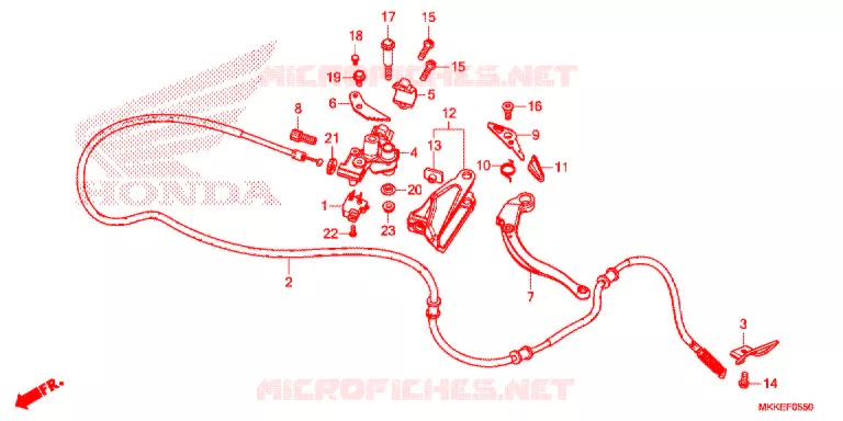 HANDREM HENDEL Honda MOTO 1000 AFRICA-TWIN 2019  CRF1000DK