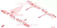 KNIPPERLICHT voor Honda AFRICA TWIN 1000 DCT RALLY RED 2019