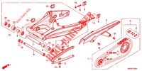 ZWAAI ARM/KETTINGKAST voor Honda CBR 650 R 2020
