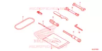 GEREEDSCHAP/ACCUVAK voor Honda REBEL 500 BOBBER 2019