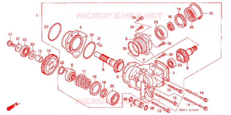 KRUISAS Honda MOTO 800 PC800 1992  PC800R