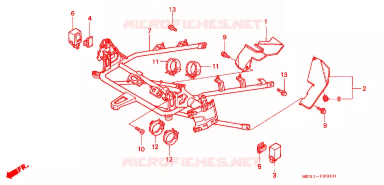 KAP STANG Honda MOTO 800 PC800 1997  PC800T