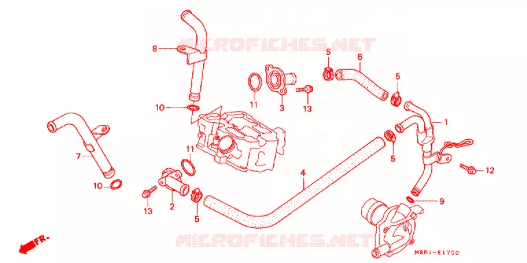 WATERSLANG Honda MOTO 800 PC800 1997  PC800T