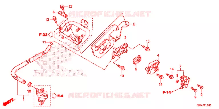 REGELKLEP LUCHTINJECTIE Honda SCOOTER 50 RUCKUS 2019  NPS50K_A