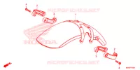 VOORSPATBORD voor Honda CB 1100 RS DCT ABS 2019