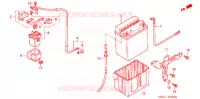 GEREEDSCHAP/ACCUVAK voor Honda CB 750 RED 2004
