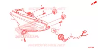 ACHTERLICHT/KENTEKEN LICHT voor Honda CBR 300 ABS 2017