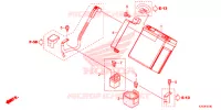 GEREEDSCHAP/ACCUVAK voor Honda CBR 300 ABS 2017