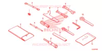 GEREEDSCHAP/ACCUVAK voor Honda CBR 300 R 2017