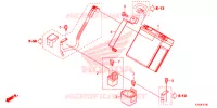 GEREEDSCHAP/ACCUVAK voor Honda CBR 300 R 2017