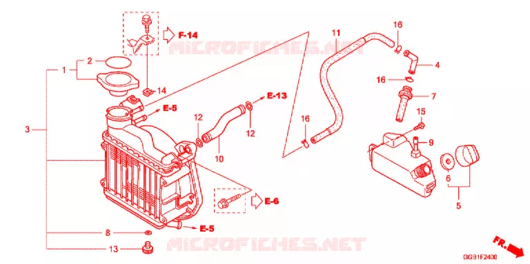 RADIATOR Honda SCOOTER 50 SCOOPY 2009  CHF509
