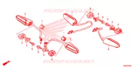 KNIPPERLICHT voor Honda CB 125 R ABS 2019