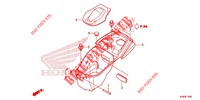 ZITTING/BAGAGEBOX voor Honda SCR 110 2020