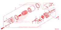 STARTMOTOR voor Honda FOURTRAX 500 FOREMAN RUBICON 4X4 AT DCT EPS 9ED 2019