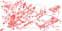 FRAME CHASSIS voor Honda FOURTRAX 500 FOREMAN RUBICON 4X4 AT DCT EPS DELUXE 2019