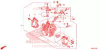 GAS HUIS voor Honda FOURTRAX 500 FOREMAN RUBICON 4X4 AT DCT EPS DELUXE 2019