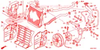 RADIATOR voor Honda FOURTRAX 500 FOREMAN RUBICON 4X4 AT DCT EPS DELUXE 2019