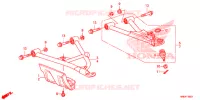 VOOR ARM voor Honda FOURTRAX 500 FOREMAN RUBICON 4X4 AT DCT EPS DELUXE 2019