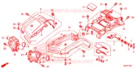 VOORSPATBORD voor Honda FOURTRAX 500 FOREMAN RUBICON 4X4 AT DCT EPS DELUXE 2019