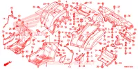 ACHTER STROOMLIJNKAP voor Honda FOURTRAX 680 RINCON CAMO 2019
