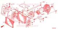 RADIATOR voor Honda FOURTRAX 680 RINCON CAMO 2019