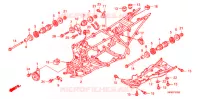 FRAME CHASSIS voor Honda FOURTRAX 420 RANCHER 4X4 Electric Shift 2009