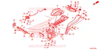 ACHTERLICHT/KENTEKEN LICHT voor Honda CBR 1000 BLACK 2020