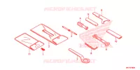 GEREEDSCHAP/ACCUVAK voor Honda CBR 1000 BLACK 2020