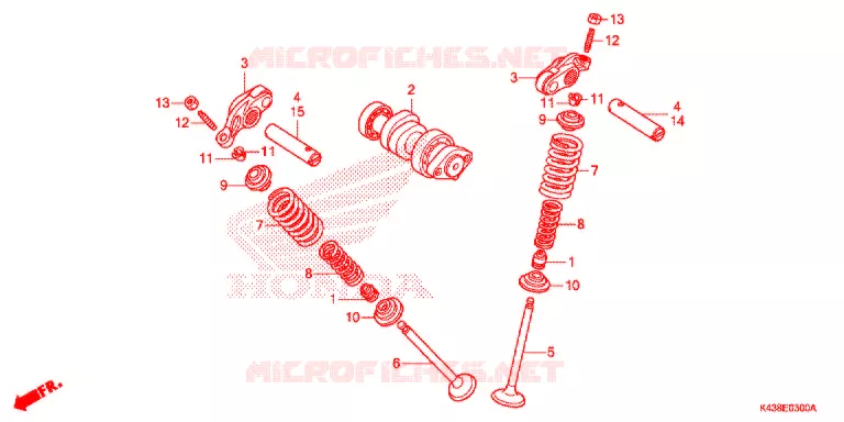 NOKKENAS/KLEP Honda MOTO 160 HORNET 2017  CBF160MG
