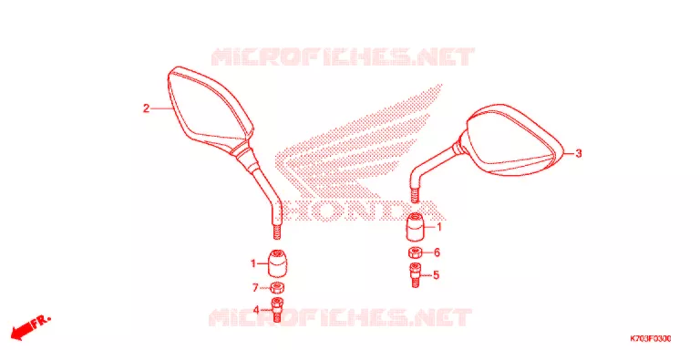 SPIEGEL Honda MOTO 190 CB 2016  CBF190WHG