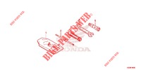GEREEDSCHAP/ACCUVAK voor Honda SCV 110 ACTIVA ID 2014