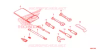 GEREEDSCHAP/ACCUVAK voor Honda FORZA 300 ABS 2018