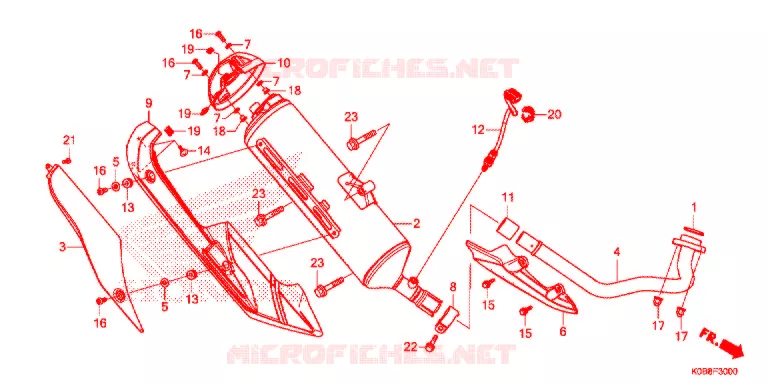UITLAATDEMPER(2) Honda SCOOTER 300 FORZA 2019  NSS300AJ