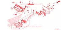 ACHTERLICHT/KENTEKEN LICHT voor Honda CBR 500 R ABS 2019