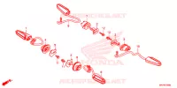 KNIPPERLICHT voor Honda CBR 500 R ABS 2019