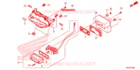 ACHTERLICHT/KENTEKEN LICHT voor Honda CB 500 F ABS 2019
